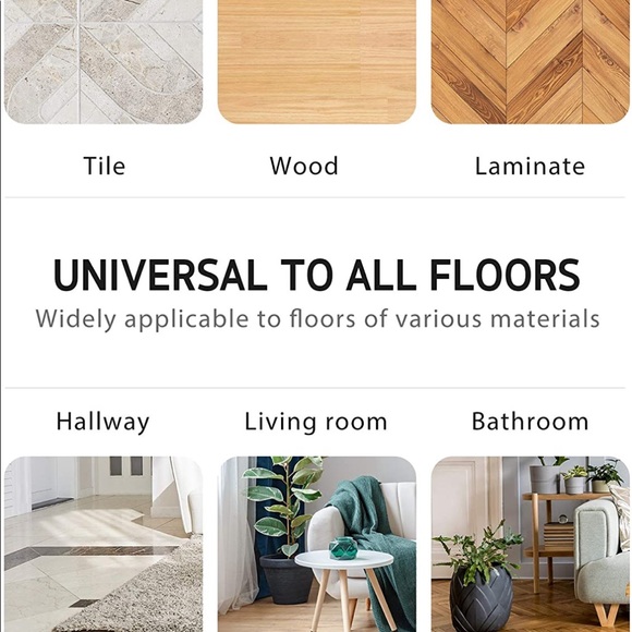 Syntus 6 'x 9' Non-Slip Carpet Mat - Picture 7 of 10